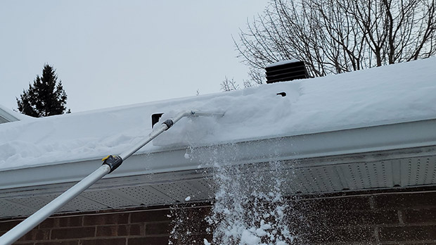 déneigement de toiture